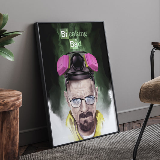 BREAKING BAD FRAMED POSTER