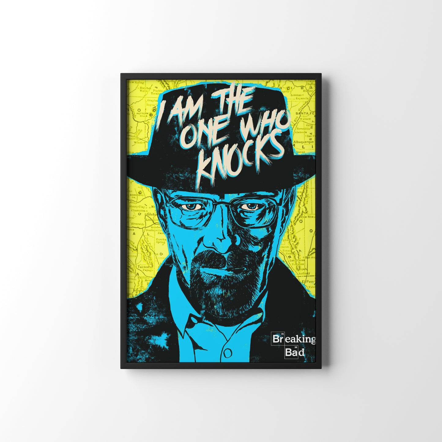 BREAKING BAD FRAMED POSTER