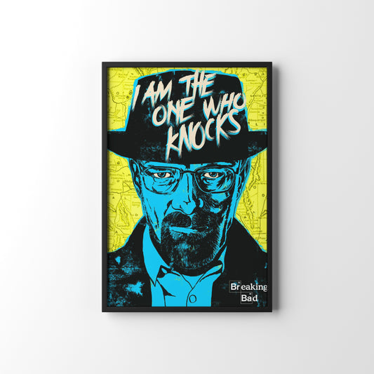 BREAKING BAD FRAMED POSTER