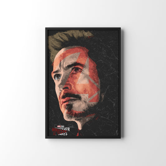 IRON MAN FRAMED POSTER