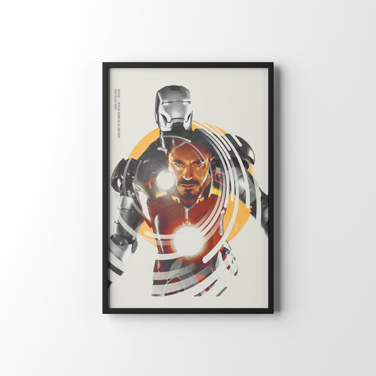 IRON MAN FRAMED POASTER