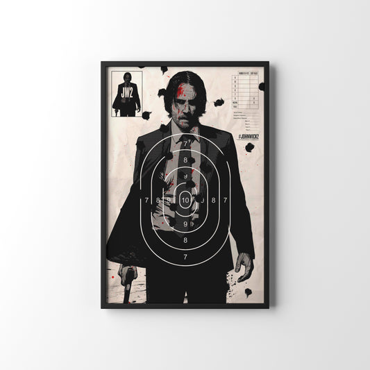 JOHN WICK FRAMED POSTER