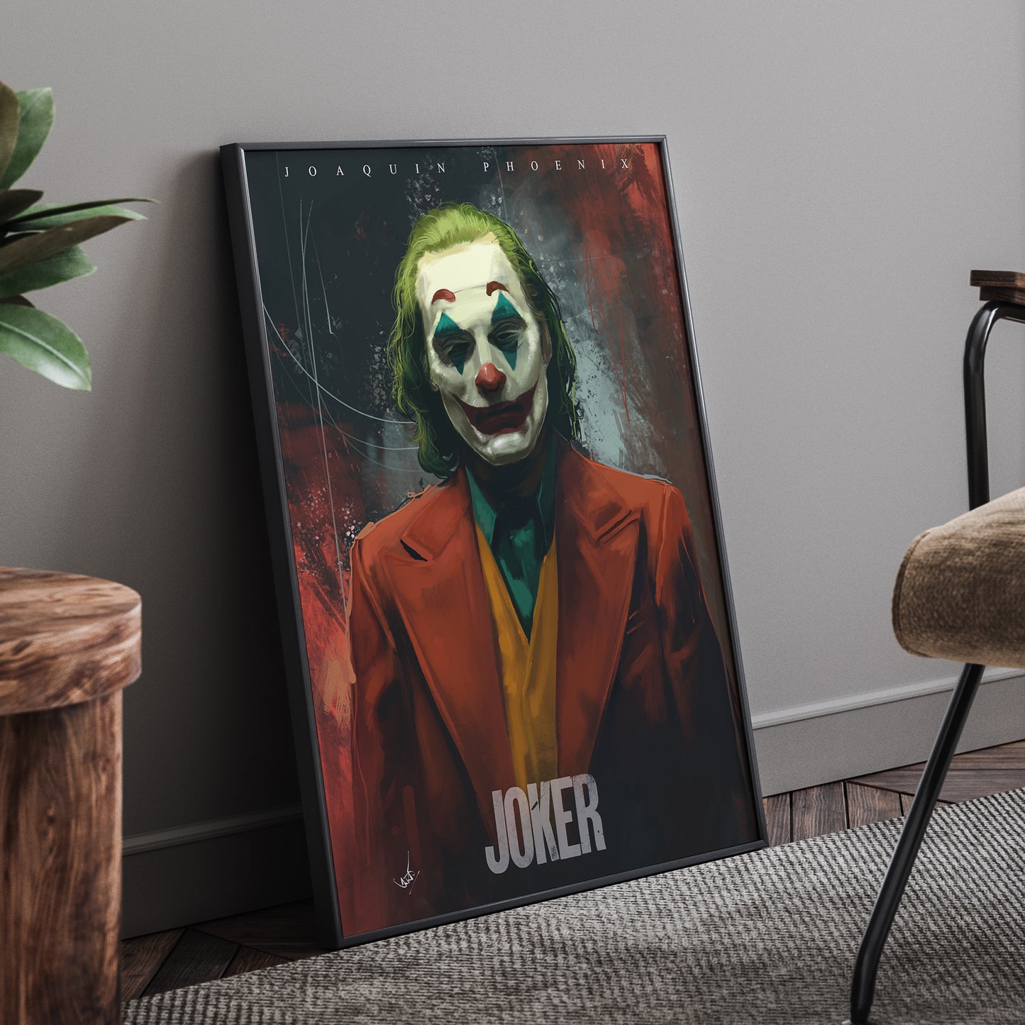 JOKER FRAMED POSTR