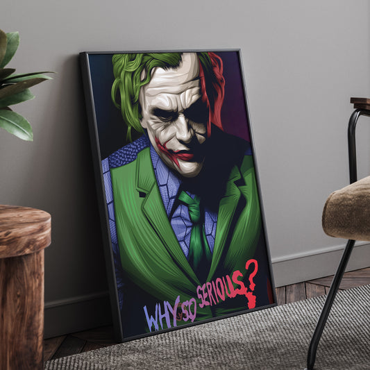 JOKER FRAMED POSTER