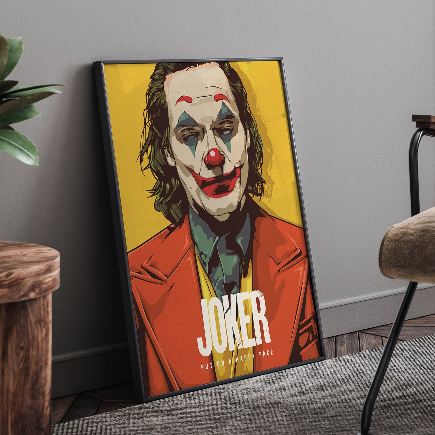 JOKER FRAMED POSTER
