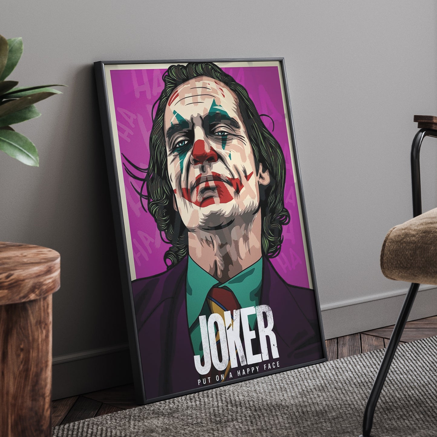 JOKER FRAMED POSTER