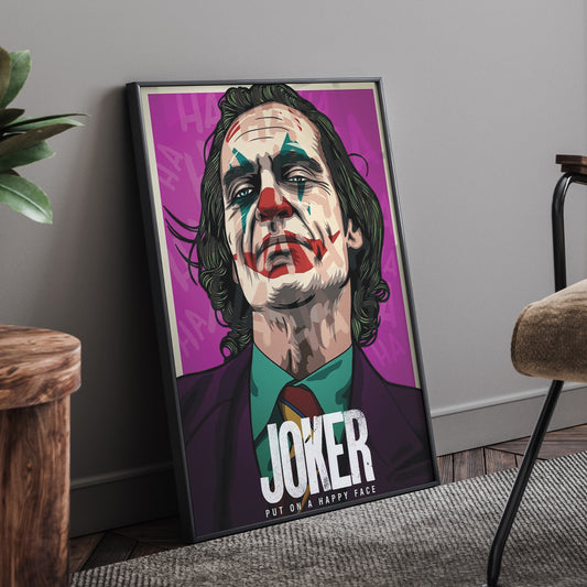 JOKER FRAMED POSTER