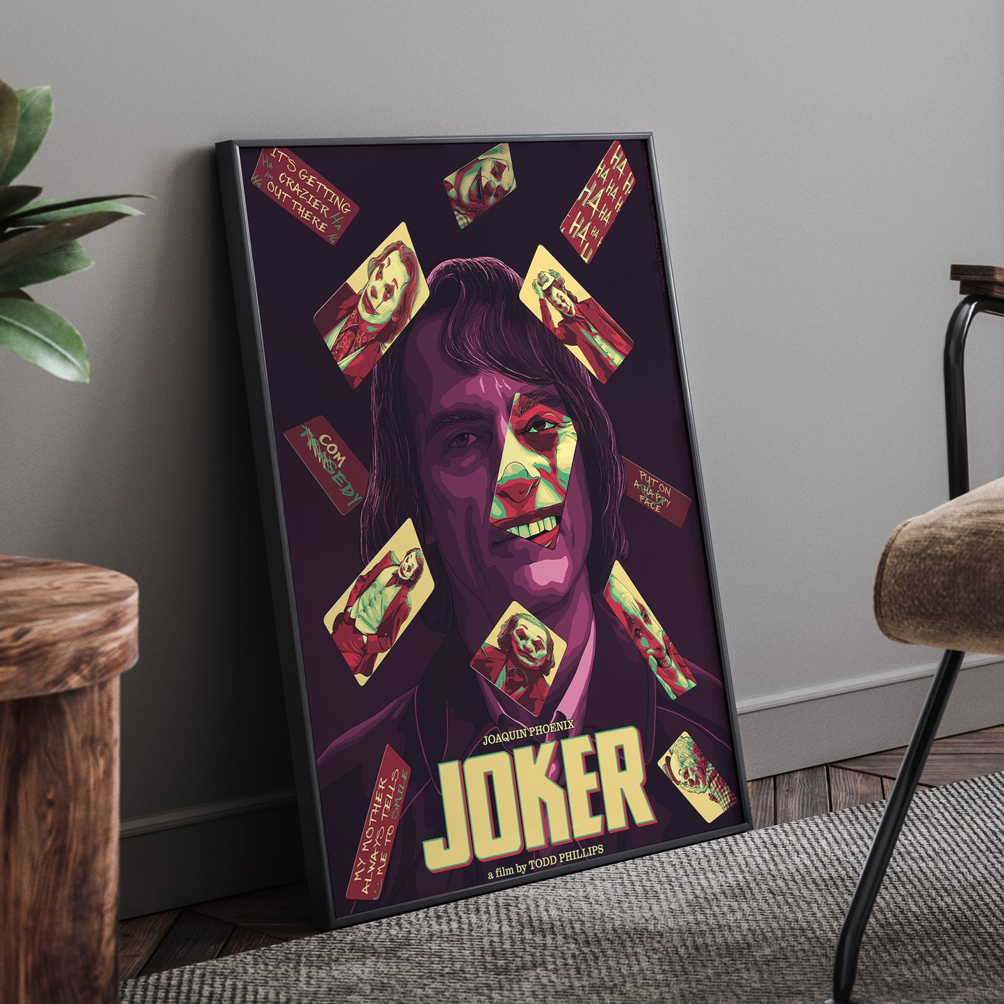 JOKER FRAMED POSTER
