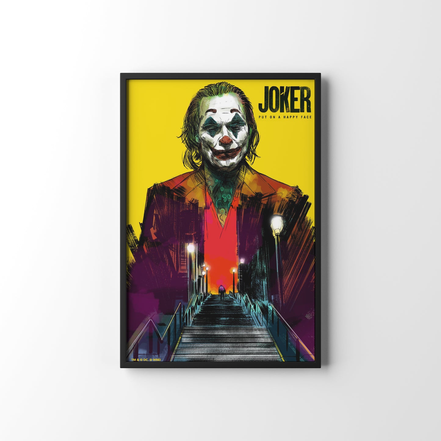 JOKER FRAMED POSTER