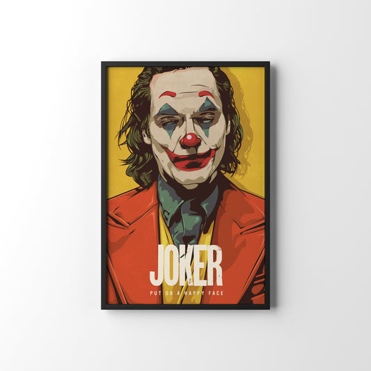 JOKER FRAMED POSTER
