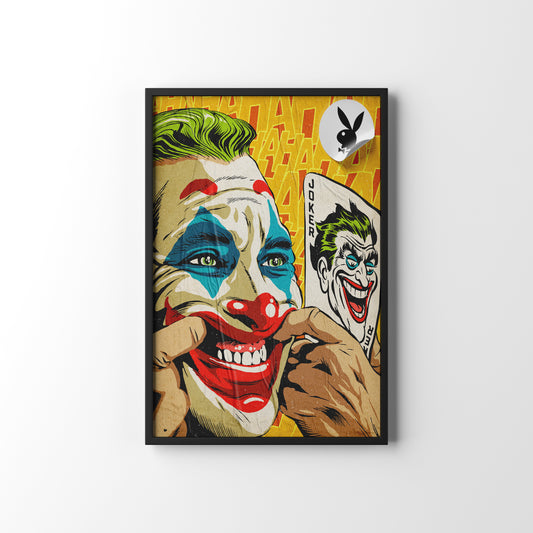 JOKER FRAMED POSTER