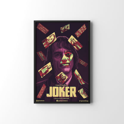 JOKER FRAMED POSTER
