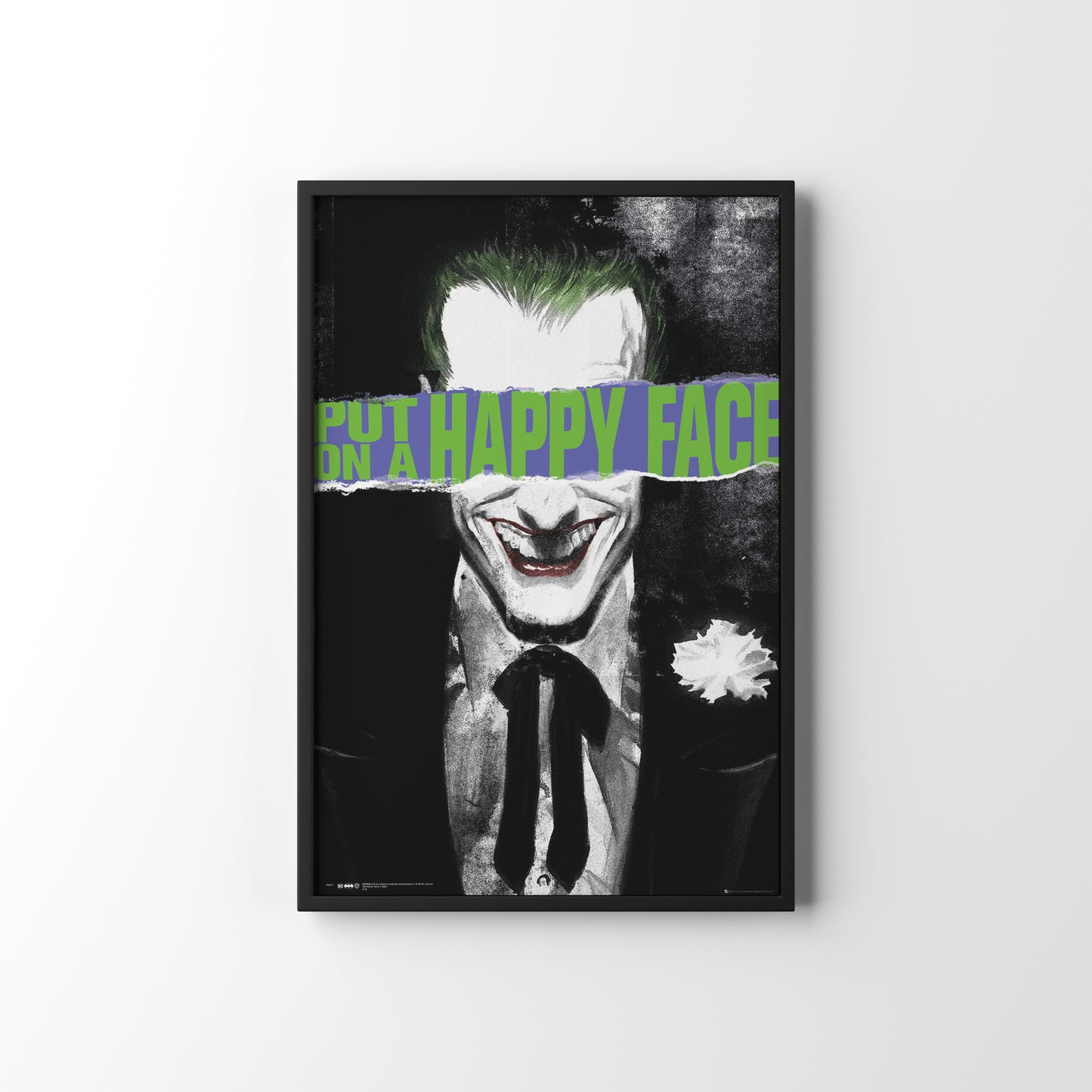 JOKER FRAMED POSTER
