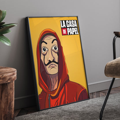 LA CASA DE PAPEL FRAMED POSTER