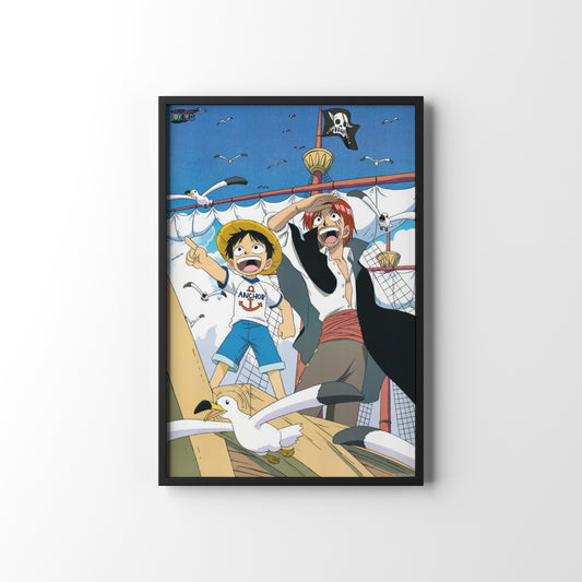 ONE PIECE FRAMED POSTER