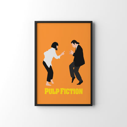 PULP FICTION FRAMED POSTER