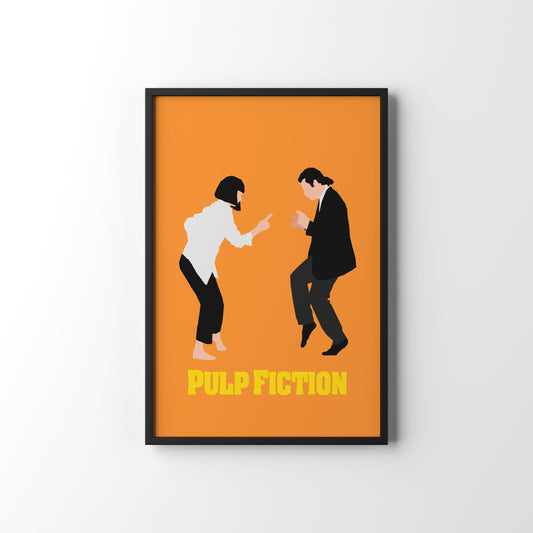 PULP FICTION FRAMED POSTER