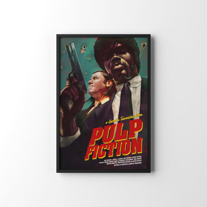 PULP FICTION FRAMED POSTER