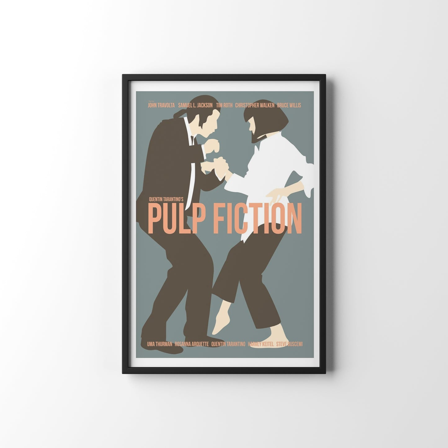 PULP FICTION FRAMED POSTER