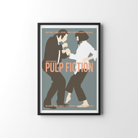 PULP FICTION FRAMED POSTER