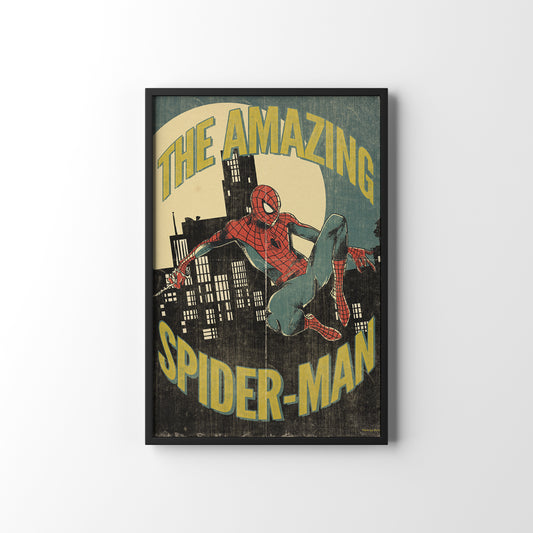 SPIDERMAN FRAMED POSTER