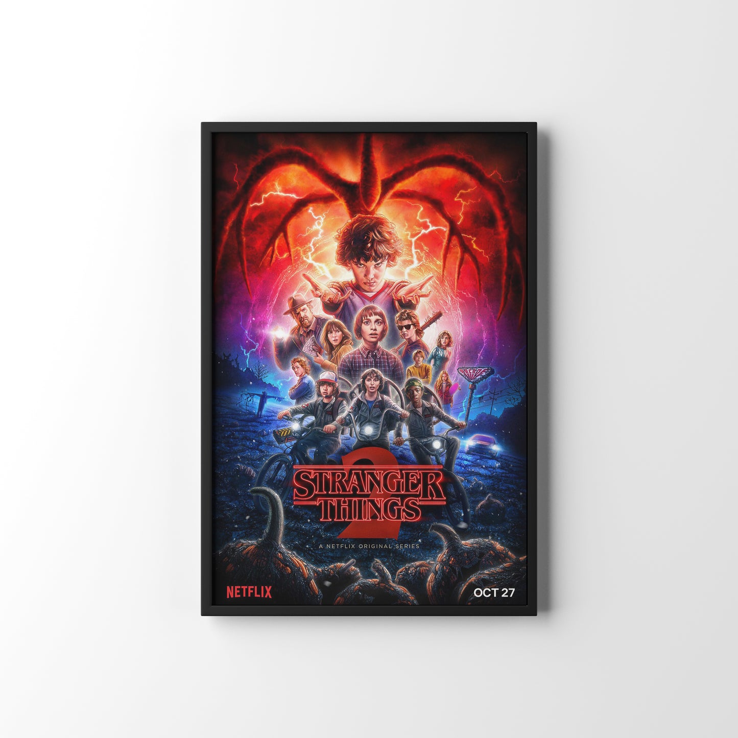 STRANGER THINGS FRAMED POSTER