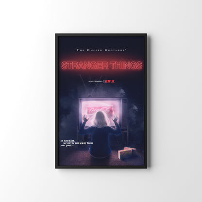 STRANGER THINGS FRAMED POSTER