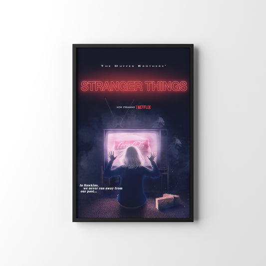 STRANGER THINGS FRAMED POSTER