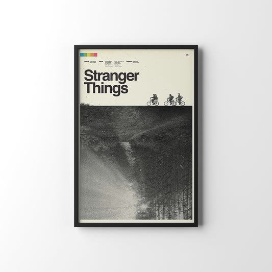 STRANGER THINGS FRAMED POSTER