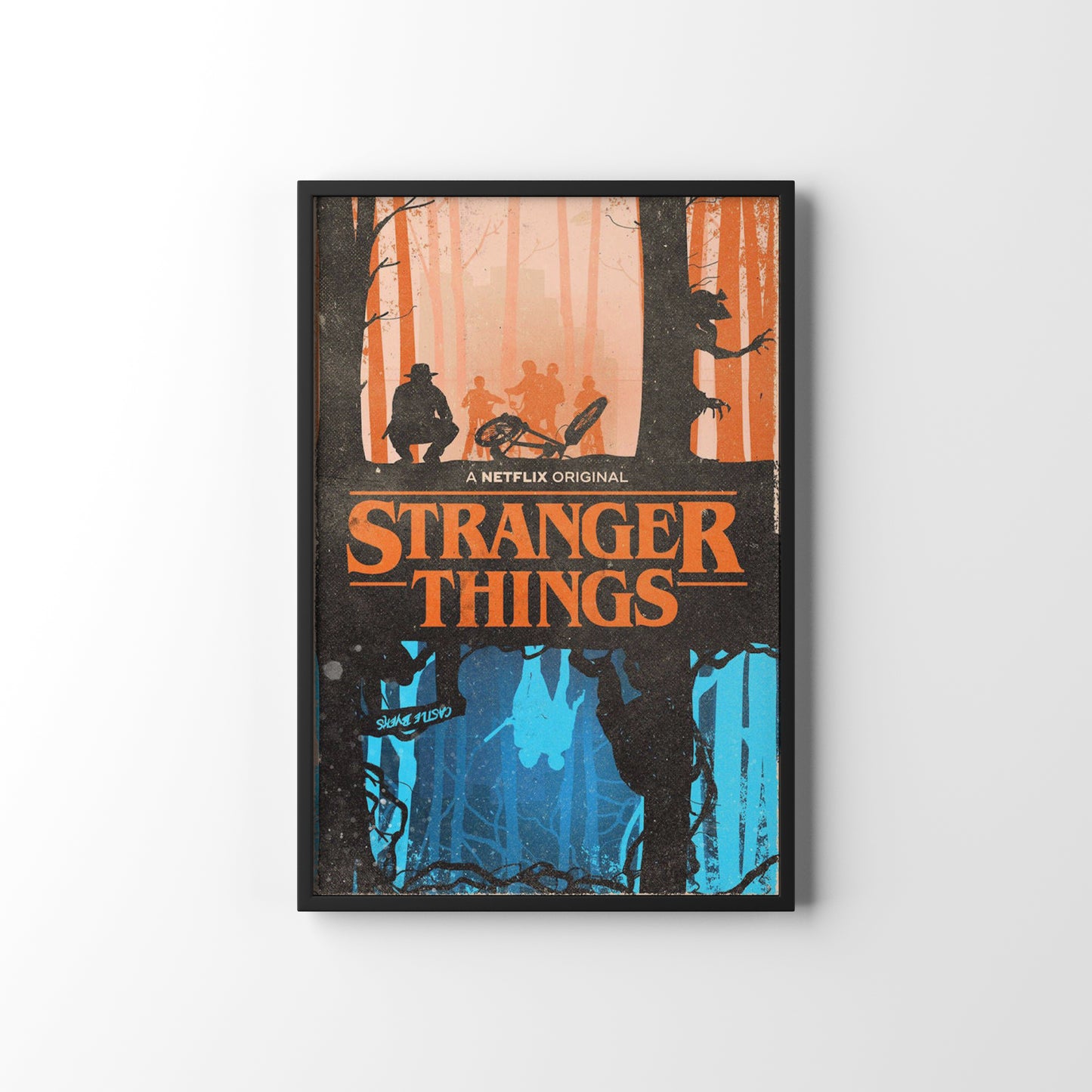 STRANGER THINGS FRAMED POSTER
