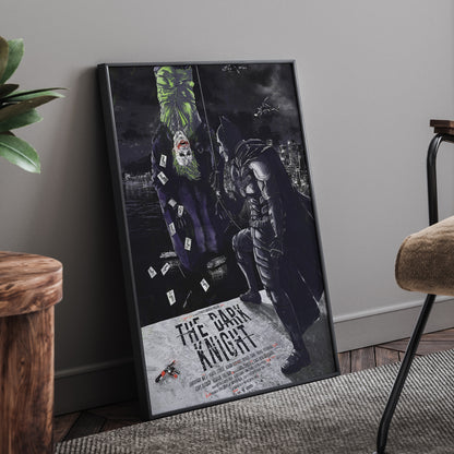 THE DARK KNIGHT FRAMED POSTER