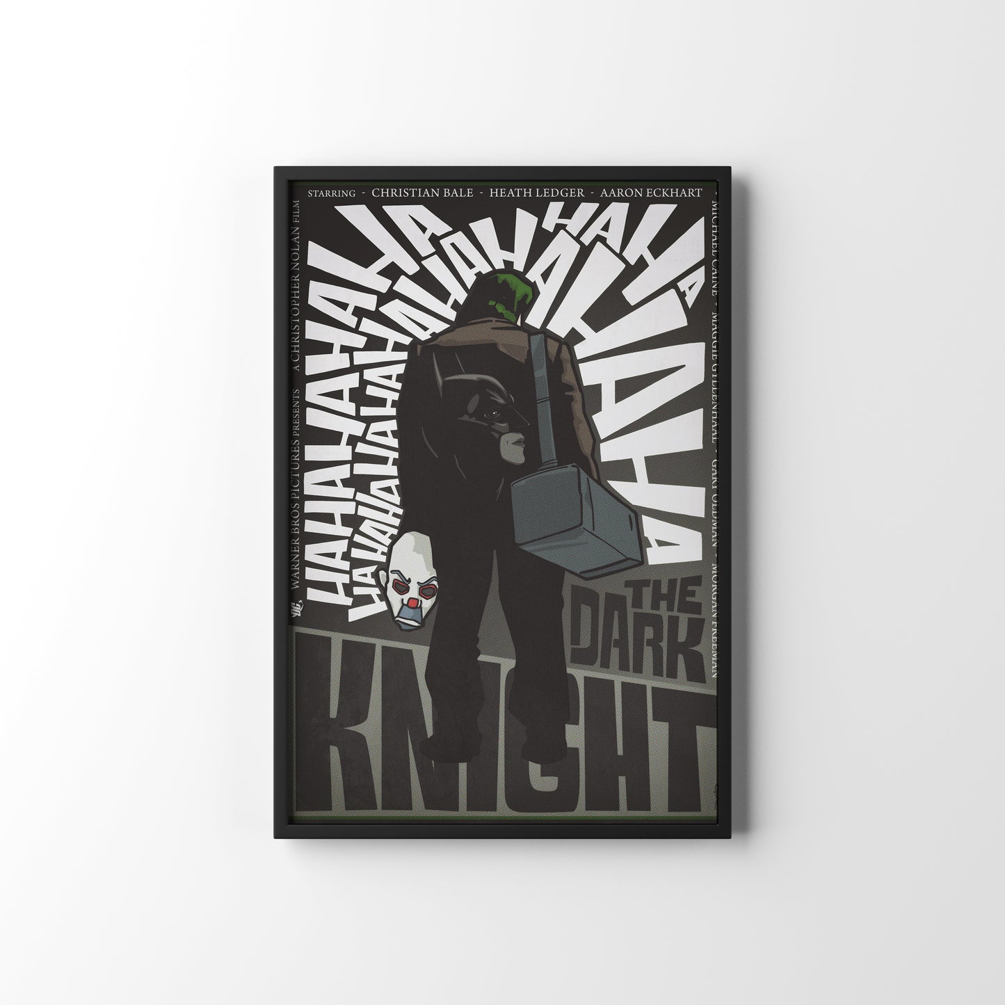THE DARK KNIGHT FRAMED POSTER
