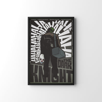 THE DARK KNIGHT FRAMED POSTER