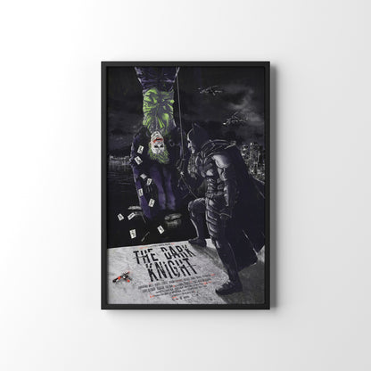 THE DARK KNIGHT FRAMED POSTER