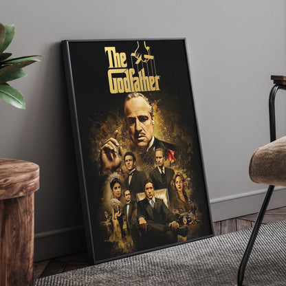 THE GOD FATHER FRAMED POSTER