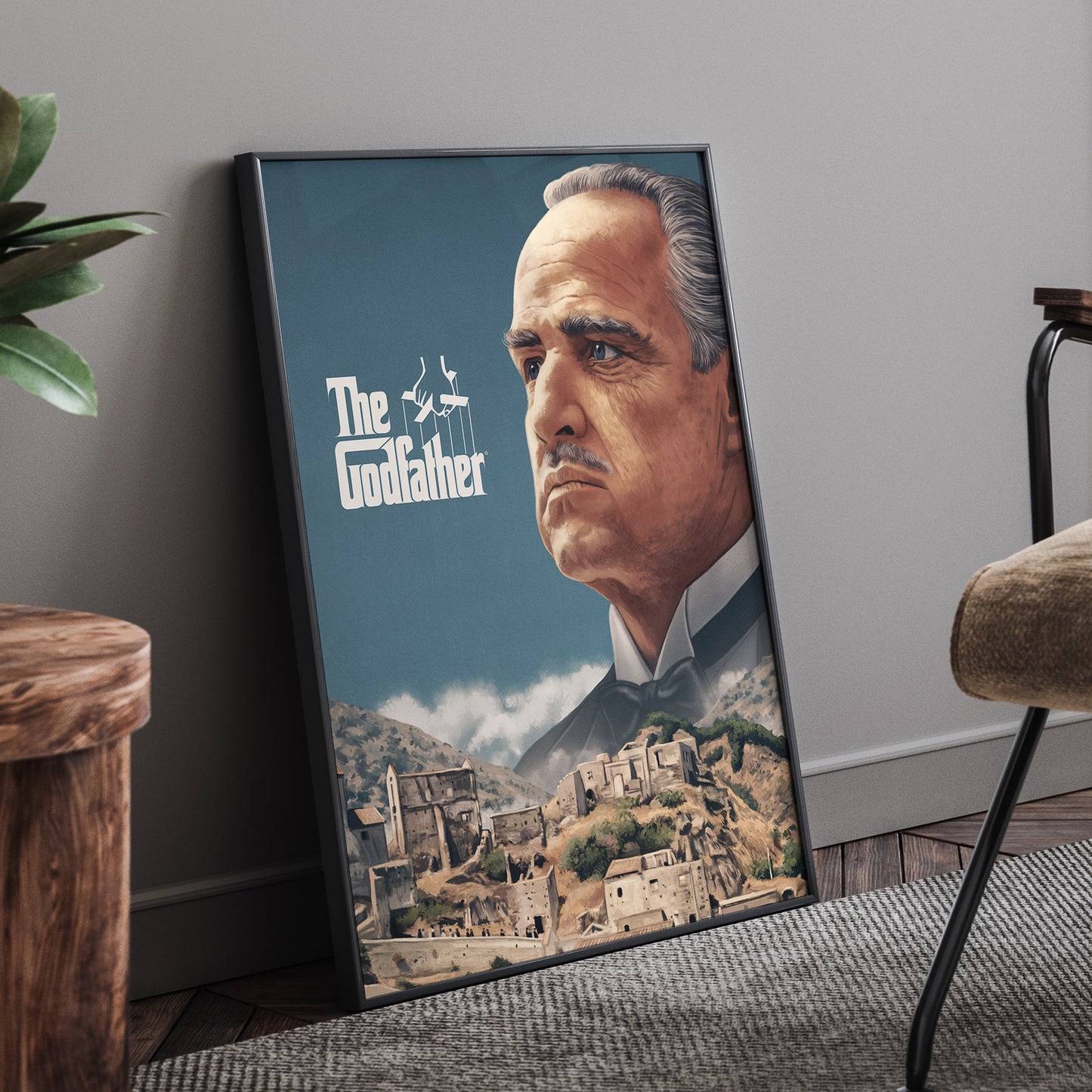 THE GOD FATHER FRAMED POSTER