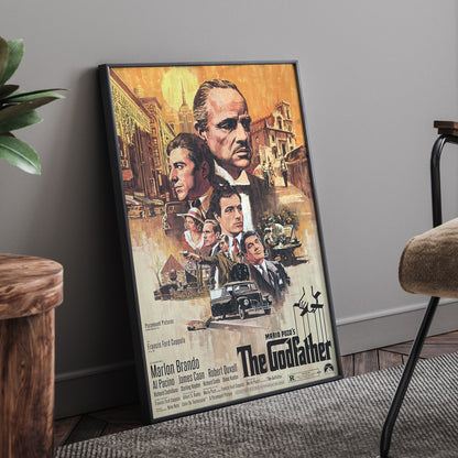 THE GOD FATHER FRAMED POSTER